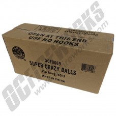 Wholesale Fireworks Super Crazy Balls Case 40/3 (Wholesale Fireworks)
